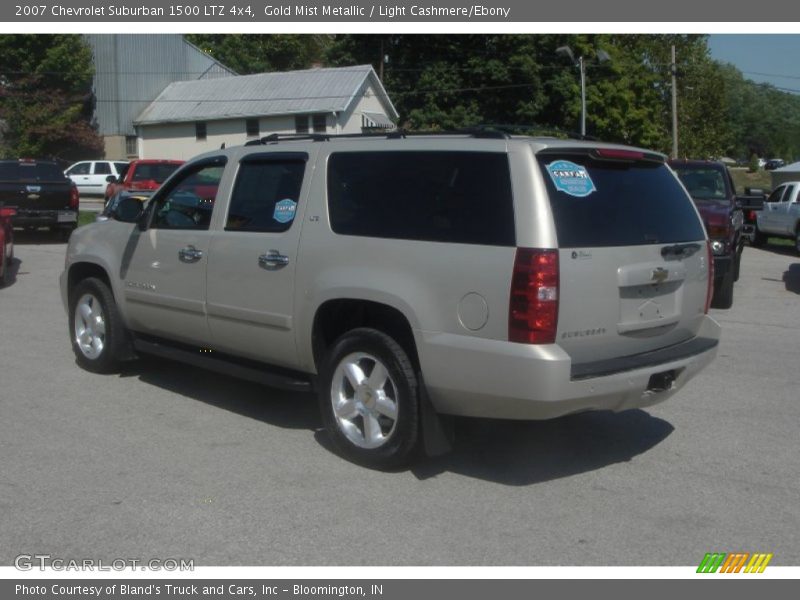 Gold Mist Metallic / Light Cashmere/Ebony 2007 Chevrolet Suburban 1500 LTZ 4x4