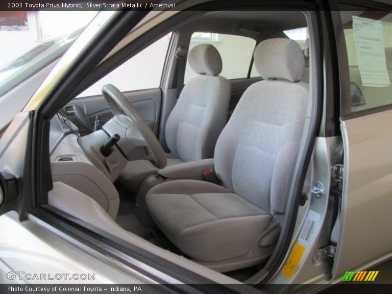  2003 Prius Hybrid Amethyst Interior