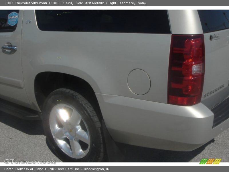 Gold Mist Metallic / Light Cashmere/Ebony 2007 Chevrolet Suburban 1500 LTZ 4x4