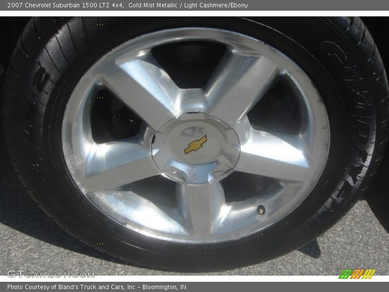 Gold Mist Metallic / Light Cashmere/Ebony 2007 Chevrolet Suburban 1500 LTZ 4x4