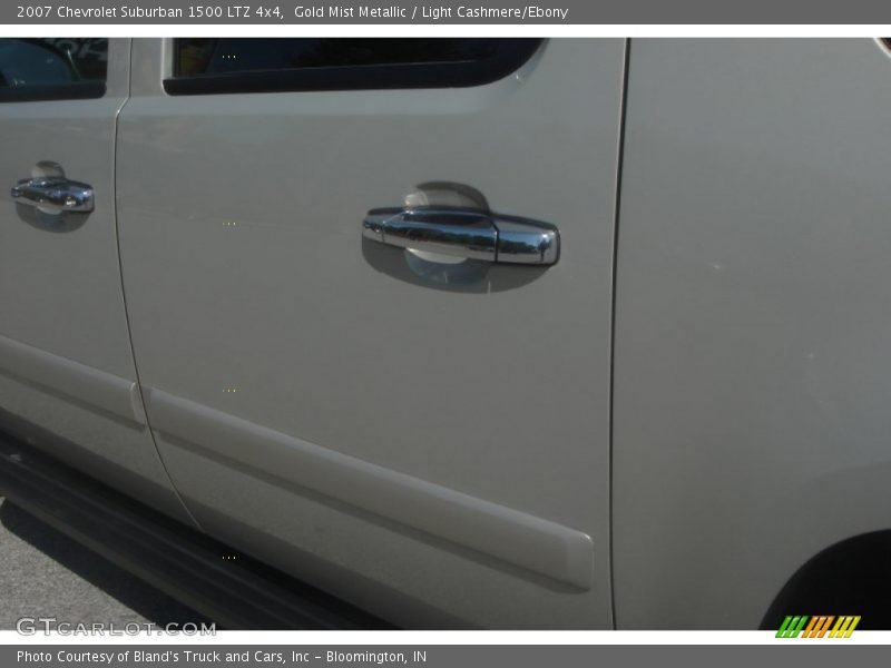Gold Mist Metallic / Light Cashmere/Ebony 2007 Chevrolet Suburban 1500 LTZ 4x4