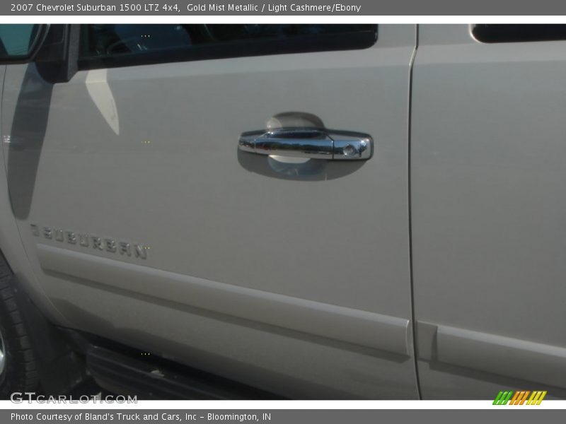 Gold Mist Metallic / Light Cashmere/Ebony 2007 Chevrolet Suburban 1500 LTZ 4x4