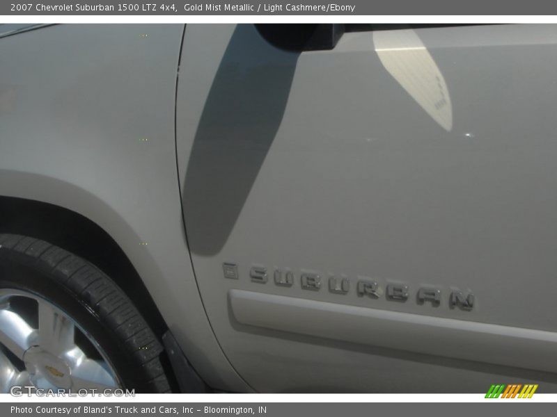 Gold Mist Metallic / Light Cashmere/Ebony 2007 Chevrolet Suburban 1500 LTZ 4x4