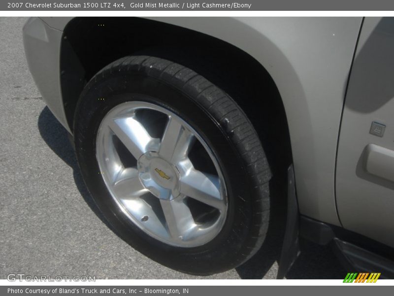 Gold Mist Metallic / Light Cashmere/Ebony 2007 Chevrolet Suburban 1500 LTZ 4x4