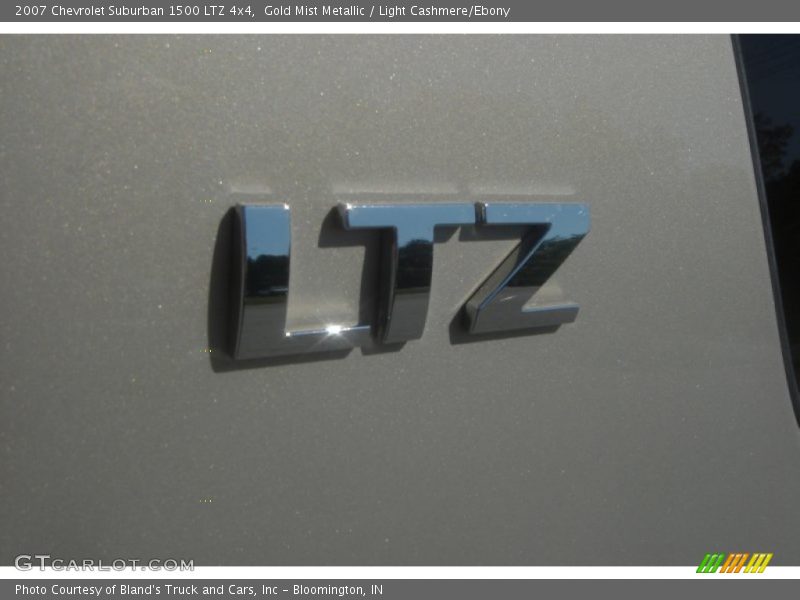 Gold Mist Metallic / Light Cashmere/Ebony 2007 Chevrolet Suburban 1500 LTZ 4x4