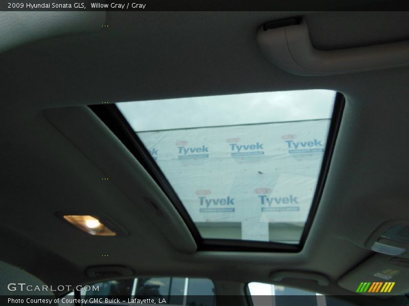 Willow Gray / Gray 2009 Hyundai Sonata GLS