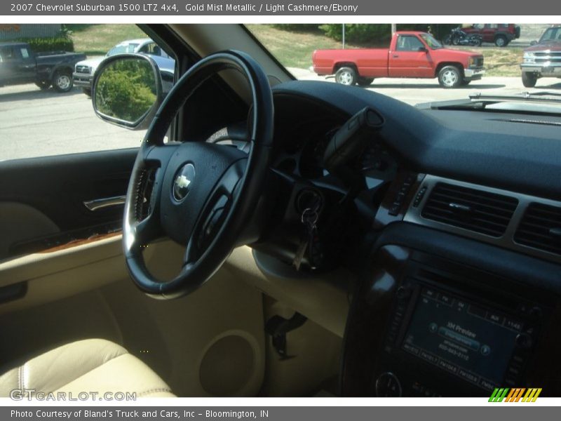 Gold Mist Metallic / Light Cashmere/Ebony 2007 Chevrolet Suburban 1500 LTZ 4x4