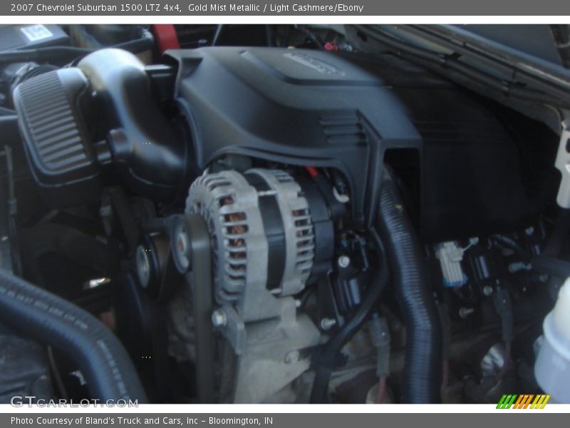 Gold Mist Metallic / Light Cashmere/Ebony 2007 Chevrolet Suburban 1500 LTZ 4x4