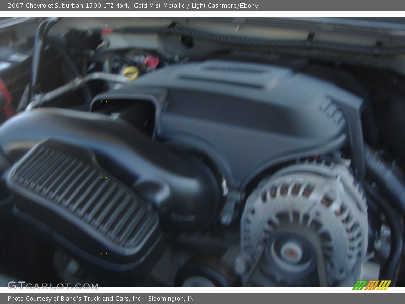 Gold Mist Metallic / Light Cashmere/Ebony 2007 Chevrolet Suburban 1500 LTZ 4x4
