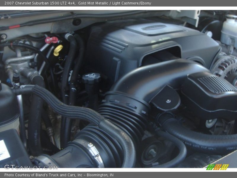 Gold Mist Metallic / Light Cashmere/Ebony 2007 Chevrolet Suburban 1500 LTZ 4x4