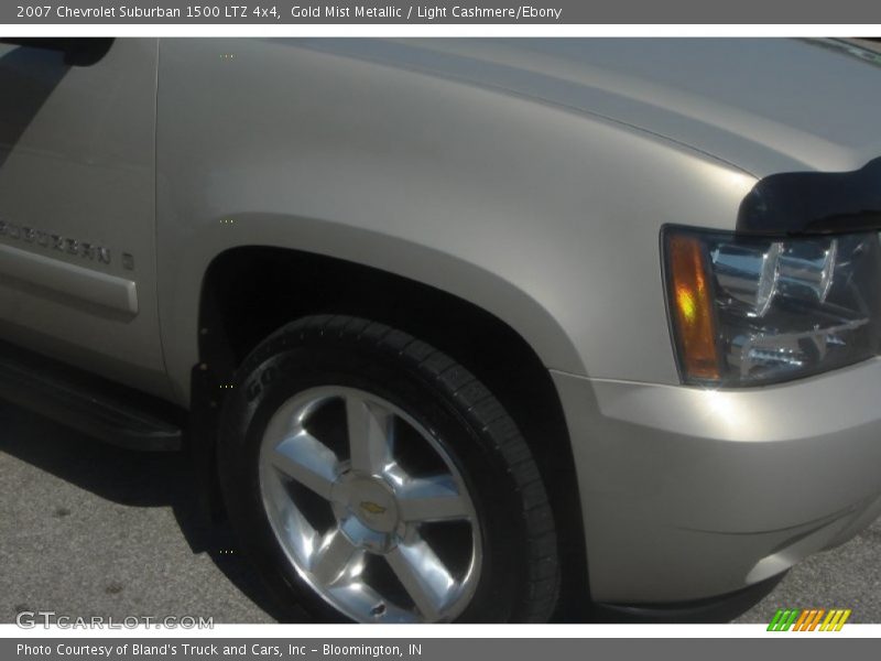 Gold Mist Metallic / Light Cashmere/Ebony 2007 Chevrolet Suburban 1500 LTZ 4x4