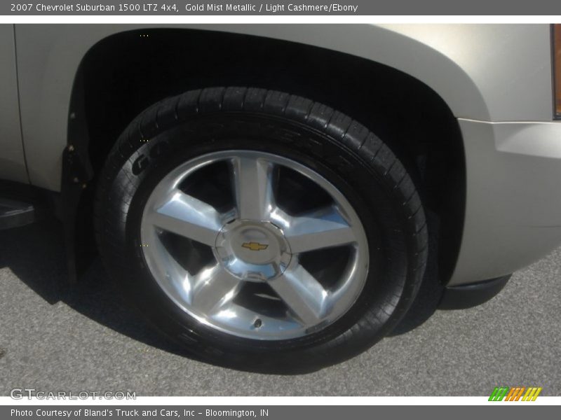 Gold Mist Metallic / Light Cashmere/Ebony 2007 Chevrolet Suburban 1500 LTZ 4x4