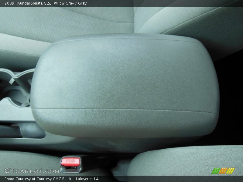 Willow Gray / Gray 2009 Hyundai Sonata GLS