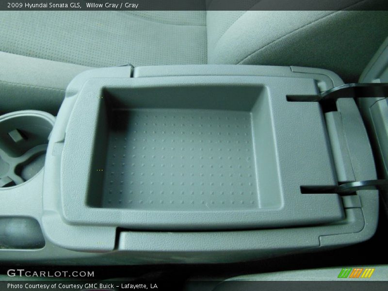Willow Gray / Gray 2009 Hyundai Sonata GLS