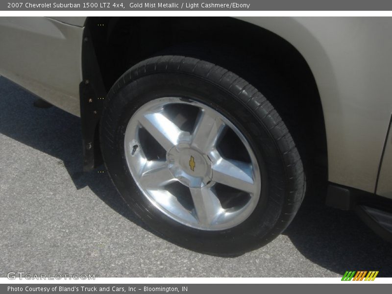 Gold Mist Metallic / Light Cashmere/Ebony 2007 Chevrolet Suburban 1500 LTZ 4x4