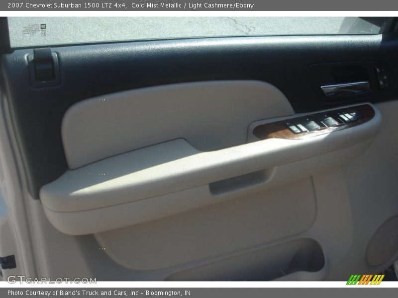 Gold Mist Metallic / Light Cashmere/Ebony 2007 Chevrolet Suburban 1500 LTZ 4x4