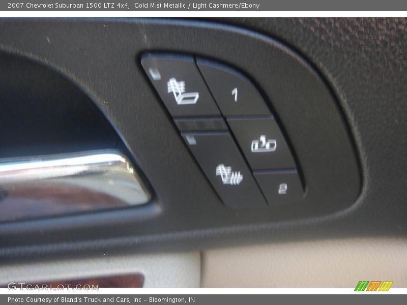 Gold Mist Metallic / Light Cashmere/Ebony 2007 Chevrolet Suburban 1500 LTZ 4x4