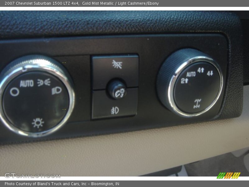 Gold Mist Metallic / Light Cashmere/Ebony 2007 Chevrolet Suburban 1500 LTZ 4x4
