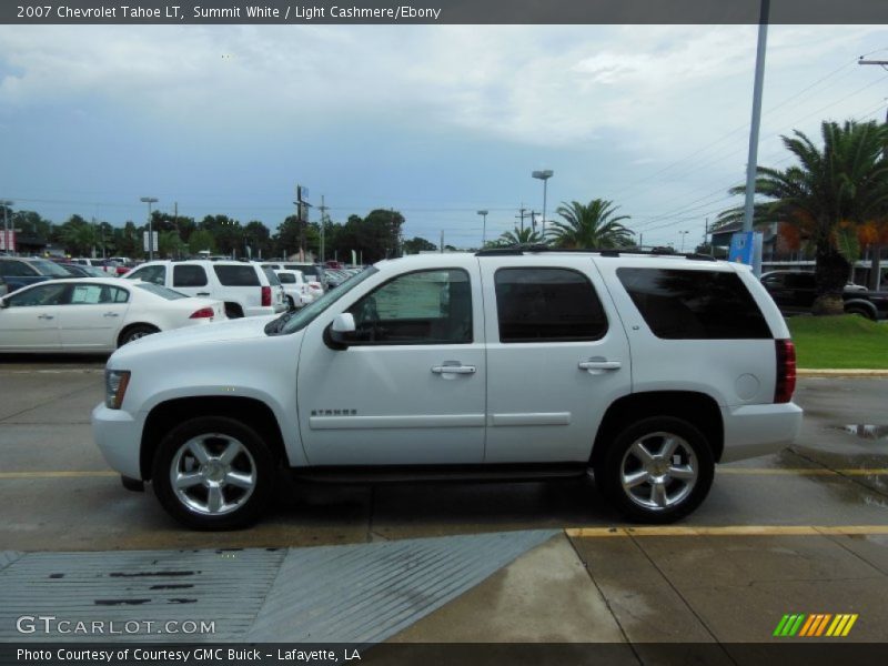 Summit White / Light Cashmere/Ebony 2007 Chevrolet Tahoe LT