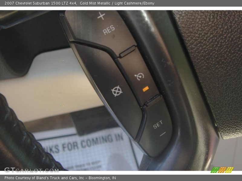 Gold Mist Metallic / Light Cashmere/Ebony 2007 Chevrolet Suburban 1500 LTZ 4x4