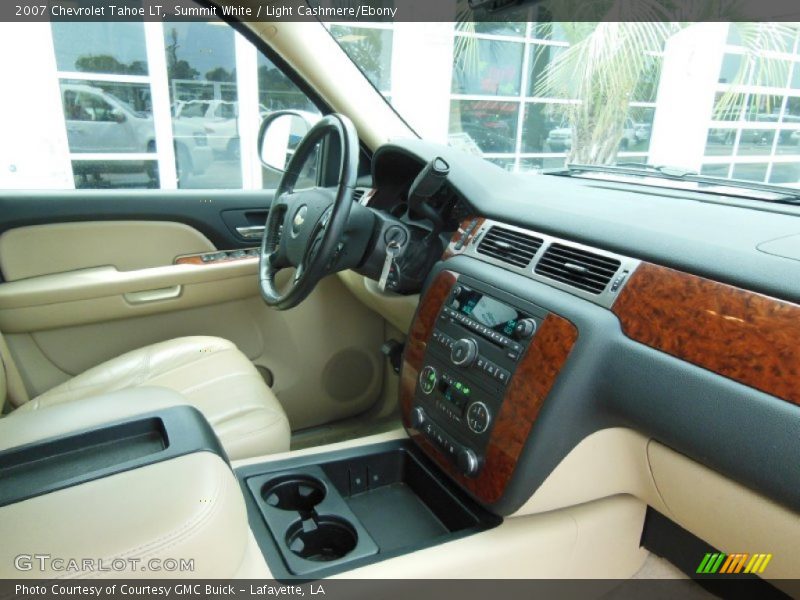 Summit White / Light Cashmere/Ebony 2007 Chevrolet Tahoe LT