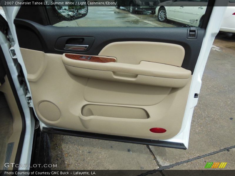 Summit White / Light Cashmere/Ebony 2007 Chevrolet Tahoe LT