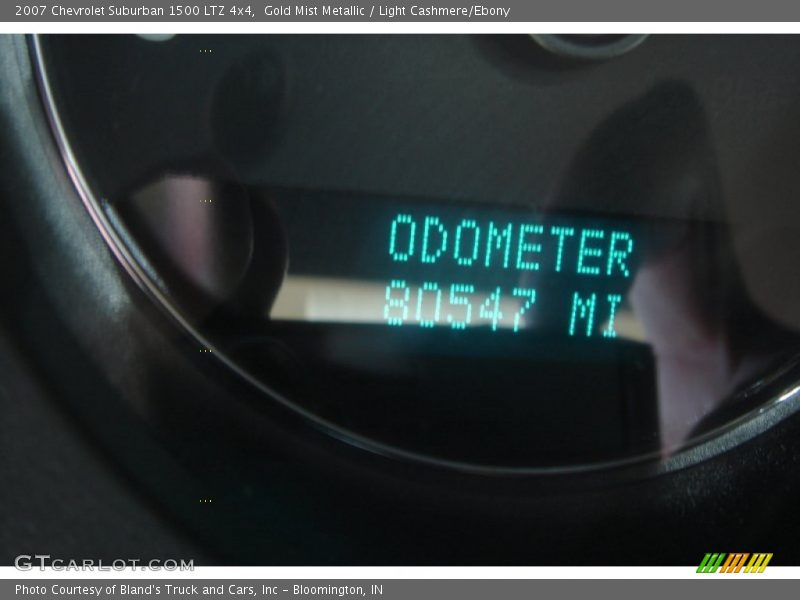 Gold Mist Metallic / Light Cashmere/Ebony 2007 Chevrolet Suburban 1500 LTZ 4x4