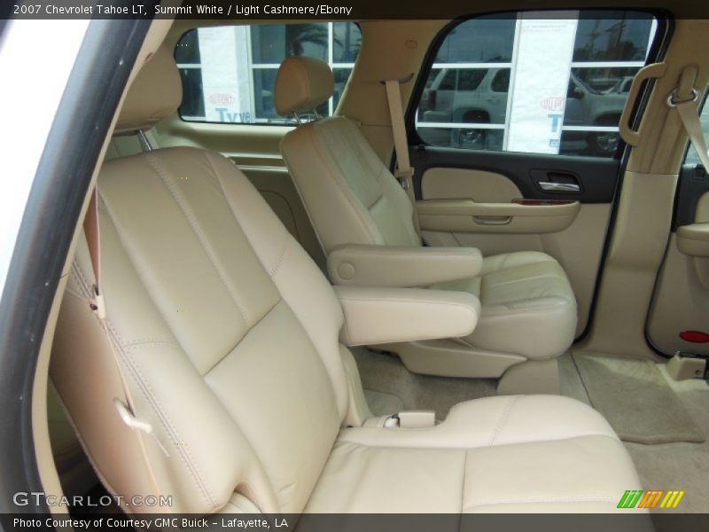 Summit White / Light Cashmere/Ebony 2007 Chevrolet Tahoe LT