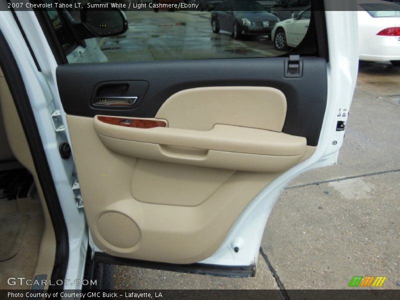 Summit White / Light Cashmere/Ebony 2007 Chevrolet Tahoe LT