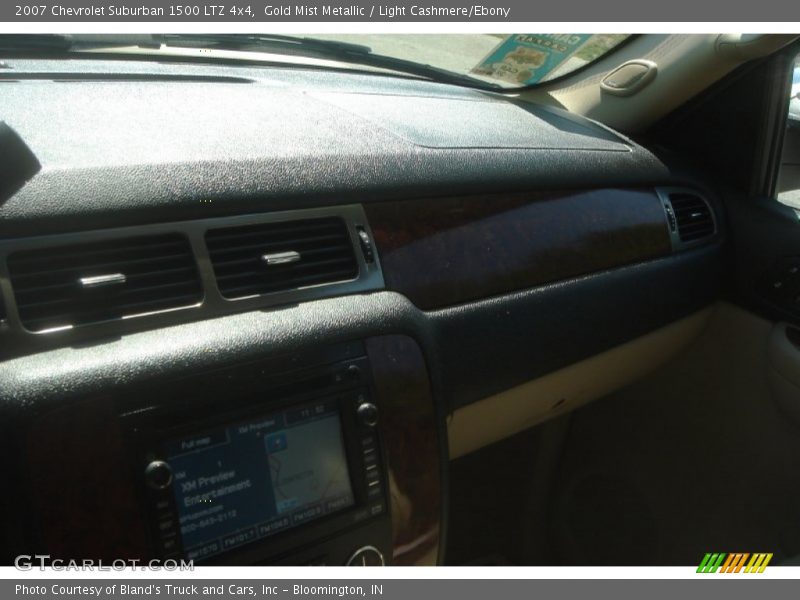 Gold Mist Metallic / Light Cashmere/Ebony 2007 Chevrolet Suburban 1500 LTZ 4x4