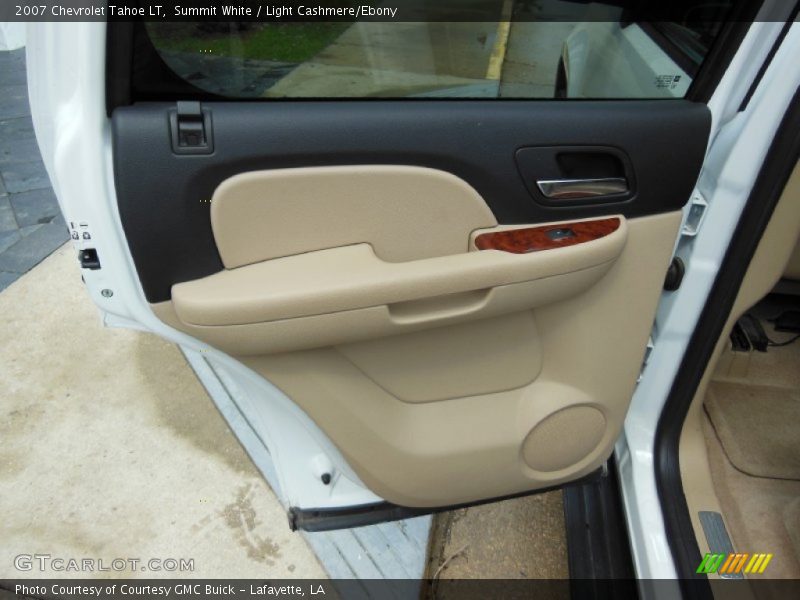 Summit White / Light Cashmere/Ebony 2007 Chevrolet Tahoe LT