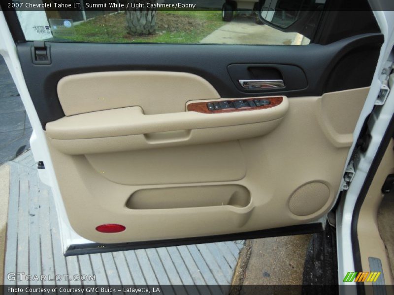 Summit White / Light Cashmere/Ebony 2007 Chevrolet Tahoe LT