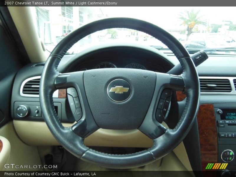 Summit White / Light Cashmere/Ebony 2007 Chevrolet Tahoe LT