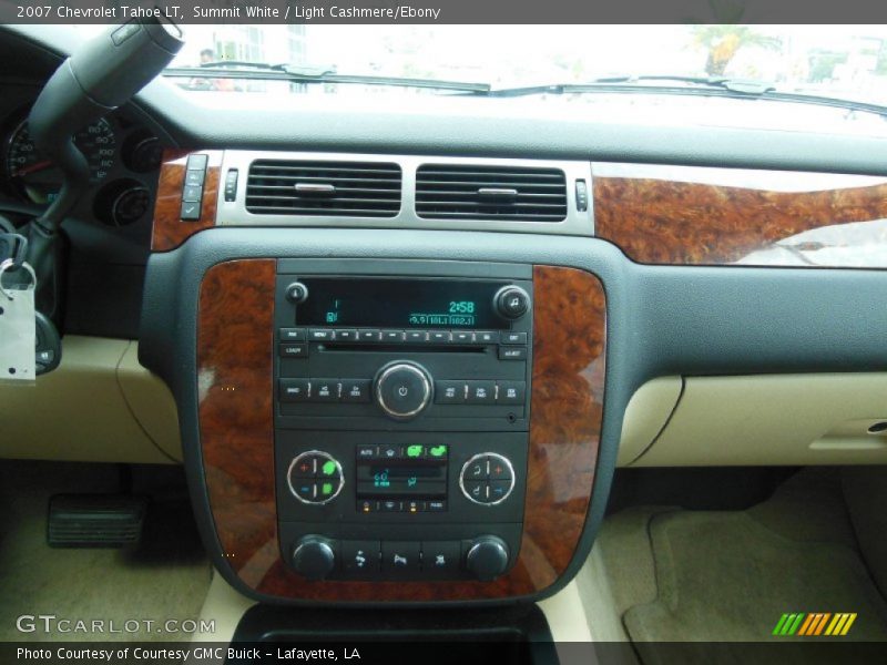 Summit White / Light Cashmere/Ebony 2007 Chevrolet Tahoe LT