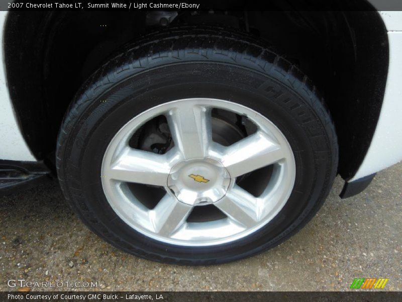 Summit White / Light Cashmere/Ebony 2007 Chevrolet Tahoe LT