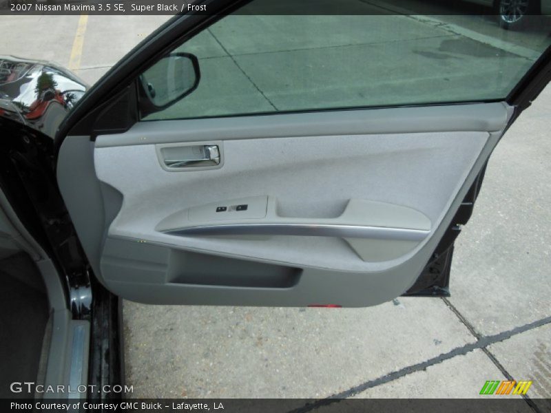 Super Black / Frost 2007 Nissan Maxima 3.5 SE