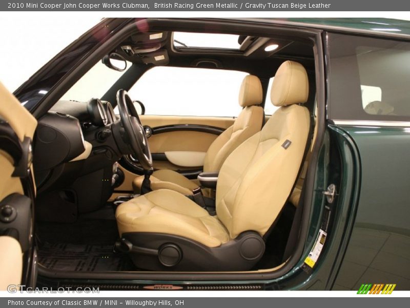 Front Seat of 2010 Cooper John Cooper Works Clubman