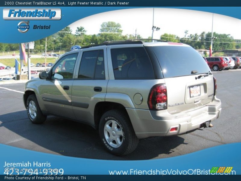 Light Pewter Metallic / Dark Pewter 2003 Chevrolet TrailBlazer LS 4x4