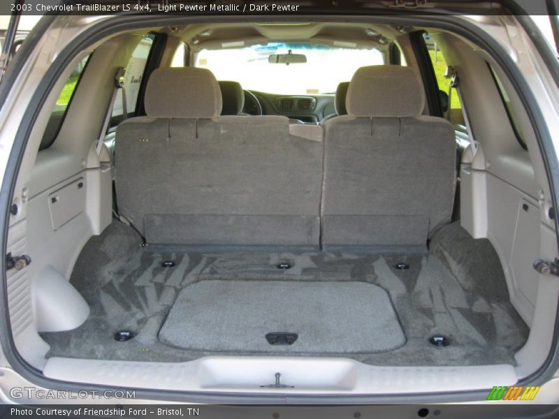 Light Pewter Metallic / Dark Pewter 2003 Chevrolet TrailBlazer LS 4x4