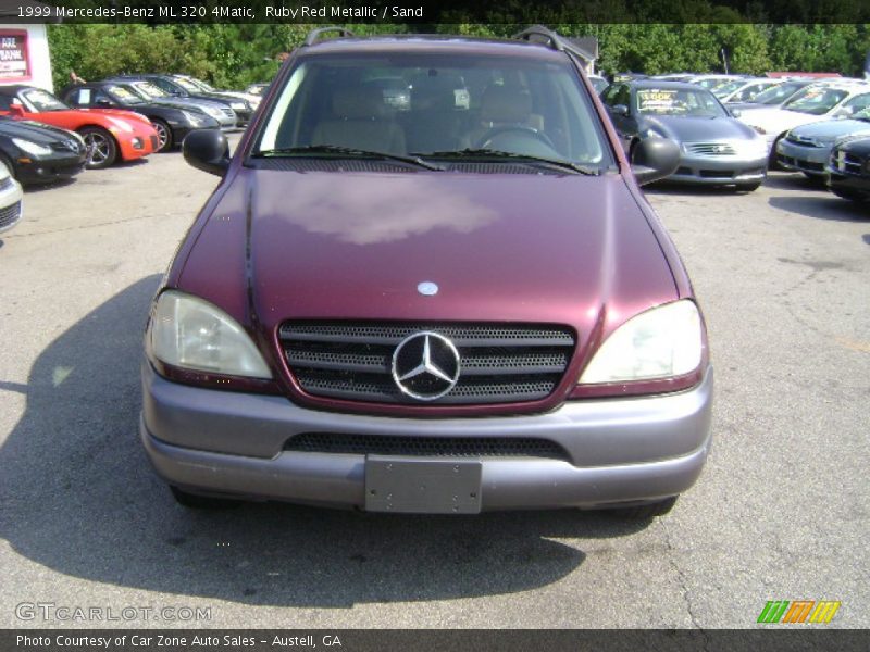  1999 ML 320 4Matic Ruby Red Metallic