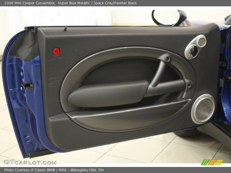 Hyper Blue Metallic / Space Gray/Panther Black 2006 Mini Cooper Convertible