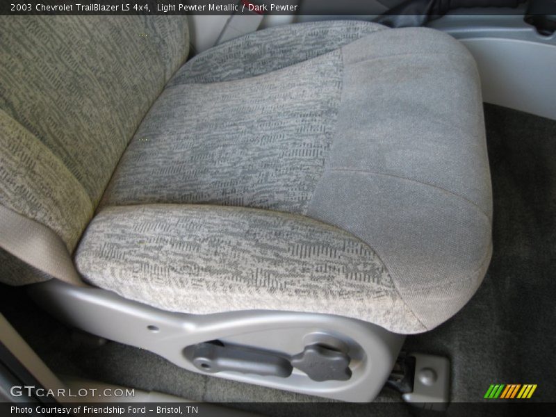Light Pewter Metallic / Dark Pewter 2003 Chevrolet TrailBlazer LS 4x4