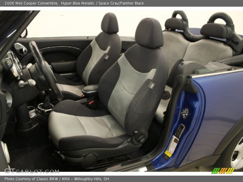 Hyper Blue Metallic / Space Gray/Panther Black 2006 Mini Cooper Convertible