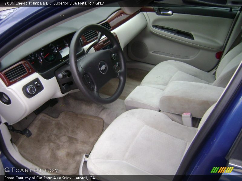 Superior Blue Metallic / Gray 2006 Chevrolet Impala LT