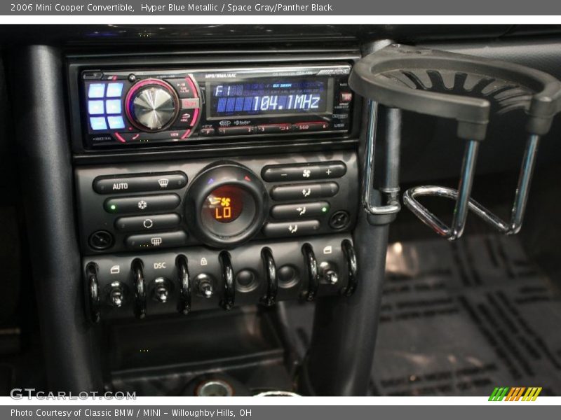 Hyper Blue Metallic / Space Gray/Panther Black 2006 Mini Cooper Convertible