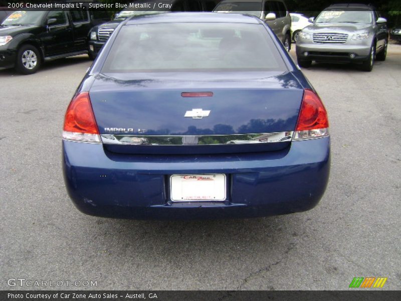 Superior Blue Metallic / Gray 2006 Chevrolet Impala LT