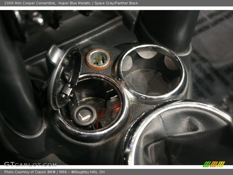 Hyper Blue Metallic / Space Gray/Panther Black 2006 Mini Cooper Convertible