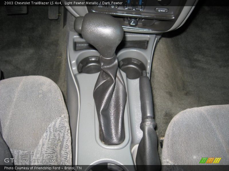 Light Pewter Metallic / Dark Pewter 2003 Chevrolet TrailBlazer LS 4x4