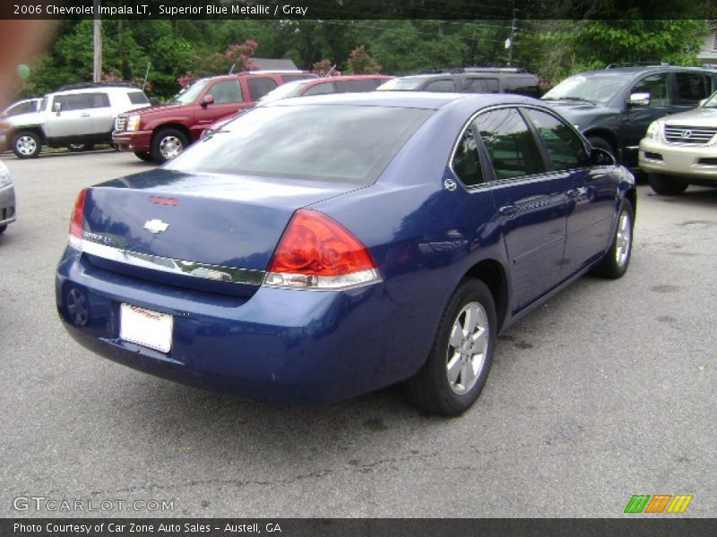 Superior Blue Metallic / Gray 2006 Chevrolet Impala LT
