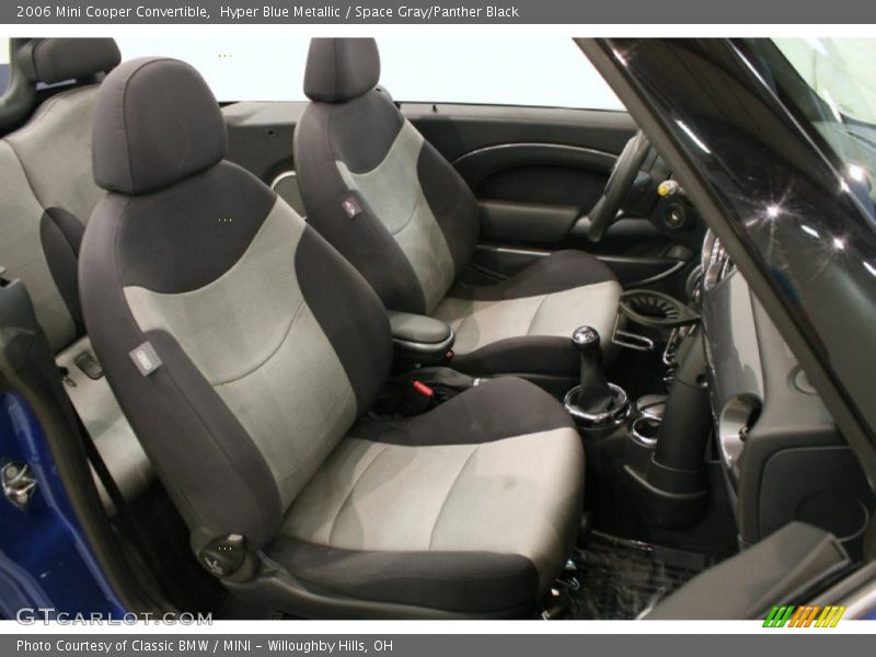 Hyper Blue Metallic / Space Gray/Panther Black 2006 Mini Cooper Convertible